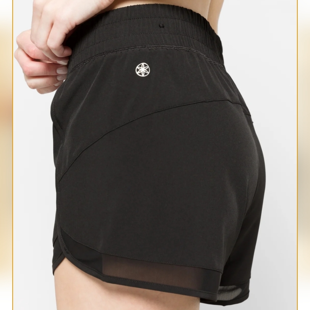Gaiam Luna Mesh Woven Performance Short